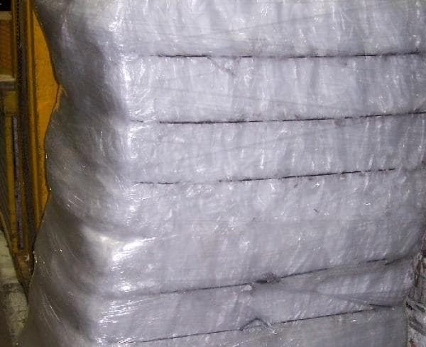 LDPE Film Scrap 100_ clean Clear and Dry